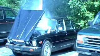 Cash For Clunkers 1987 JAGUAR Clunker Bomb [upl. by Lundt]