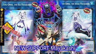 NEW SUPPORT Mayakashi Deck YuGiOh Duel Links [upl. by Kamila868]