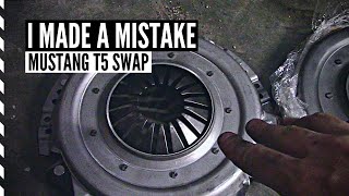 Dont make this T5 transmission swap mistake on your Mustang [upl. by Ainessey]