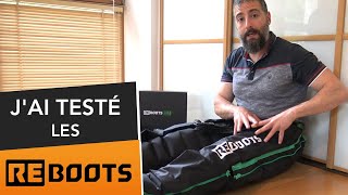 Review des bottes de pressothérapie Reboots Pants 20  CADEAU A GAGNER [upl. by Allez]