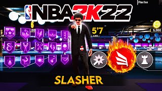 My 2K21 SLASHER BUILD is BACK but hes 57 nba 2k22 [upl. by Polak]