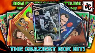 CRAZIEST BOX HIT FOOTY CARD BATTLES  2024 AFL TEAMCOACH CARDS [upl. by Nork680]