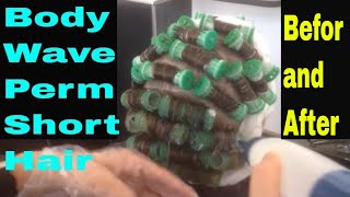 3D Waves Curl Waves How to curl short hair [upl. by Nylarad]