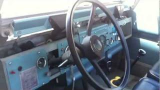 1970 Land Rover Series II A Stereo Ipod JL Audio Alpine Speakers AL amp EDS Autosound Venice Beach [upl. by Randene]