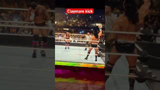 Claymore kick to cm punk wwe2k24 wwe cmpunk drewmcintyre [upl. by Gweneth]