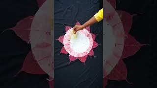 Skeleton leaf ganpati decoration ✨🌸 shorts ytshorts diy ganpati decoration CreativeShriya [upl. by Calmas]