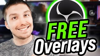 OBS Free Overlays for New Streamers Quickly Get Started for 2023 [upl. by Conn]