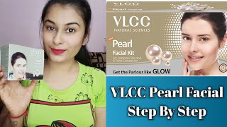 VLCC Pearl Facial Step By Step  Step By Step Facial At Home  VLCC Facial facial facialathome [upl. by Yrffoeg]