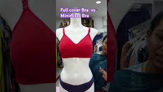 Minimizer Bra vs Full Cover Bra Comparison [upl. by Adnilre671]