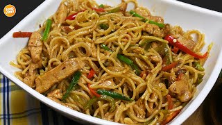 Authentic Chicken Chow mein Recipe Chicken Noodles Recipe ❤️ Chicken Recipe [upl. by Leeban]