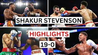 Shakur Stevenson 190 Highlights [upl. by Atikahc]