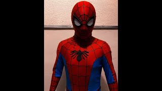 MI DISFRAZ DE SPIDERMAN PARA HALLOWEEN 🎃 SPIDERMAN COSPLAY [upl. by Levey222]