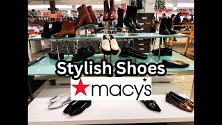 ❤️Macys New Arrivals Womens Shoes Boots Sneakers Heels Flats amp More  Hottest shoes trends [upl. by Ecirpak]