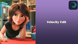 velocity edit in alight motion tutorial with preset [upl. by Ynwat140]