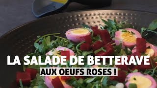 La salade de betterave aux œufs roses   En cuisine avec Sophie [upl. by Ilyssa467]