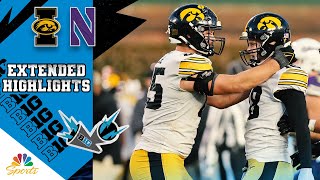 Iowa vs Northwestern  EXTENDED HIGHLIGHTS  1142023  NBC Sports [upl. by Veleda913]