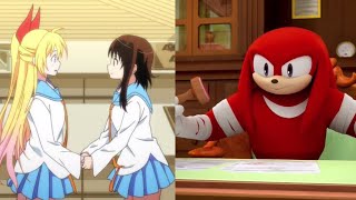 Knuckles rates Nisekoi Girls [upl. by Alban]