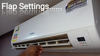 Split Ac Swing Not Closing good  Split Ac Flap Settings [upl. by Florian474]