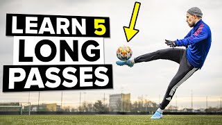 5 long passes YOU NEED TO MASTER [upl. by Ahsino]