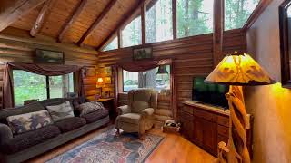 ALLEGHANY RETREAT 103 ACRES FEATURING LOG CABIN AND SHOP 425000 [upl. by Romulus149]