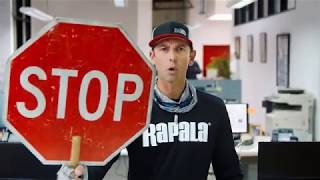 Rapala® RipStop® “The Office” Commercial [upl. by Yrhcaz]