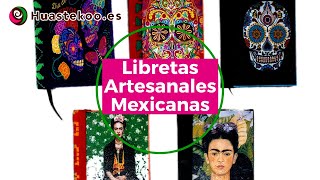 Libretas Artesanales Mexicanas  Tienda Huastekoo España [upl. by Dilisio]