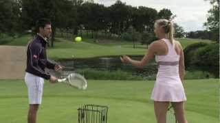 Djokovic vs Sharapova The Challenge [upl. by Zaneta]