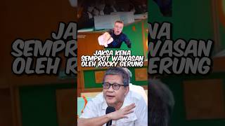 Rocky Gerung Menyikat Jaksa Penuntut Umum dengan Katakata [upl. by Ymmit]