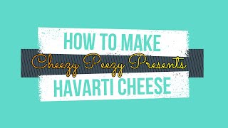 How to make Havarti Cheese at home [upl. by Ahsinoj]