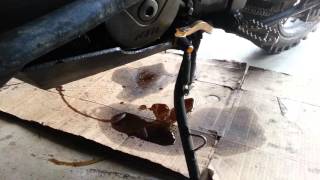 Bummertown guys KTM 950 Adventure oil leak [upl. by Anoid]