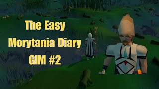 Preparing for Barrows  The Easy Mortytania Diary  osrs GIM 2 [upl. by Voe]