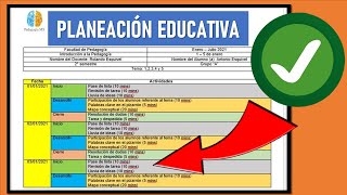 TUTORIAL Cómo Hacer una PLANEACIÓN DIDÁCTICA 2022  Pedagogía [upl. by Guido]