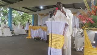 Messe de prémices de labbé Gael au petit Séminaire Saint Jean [upl. by Sukey579]