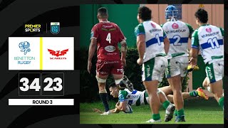 Benetton vs Scarlets  Highlights from URC [upl. by Kalinda]