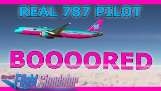 What Long Haul Pilots Do in the Cruise A Boeing 787 Tutorial with a Real 787 Pilot MSFS [upl. by Sam]