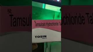 Tab Tamsulosin HCl 04 mgTosin [upl. by Liddy]