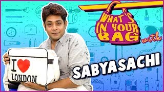 Sabyasachis Handbag Secret Revealed  Whats In Your Bag  TellyMasala [upl. by Sahcnip134]