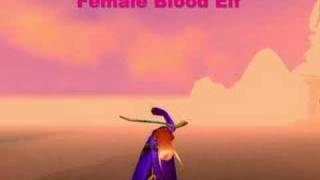 Aivil Female Blood Elf Dance [upl. by Eeclehc]