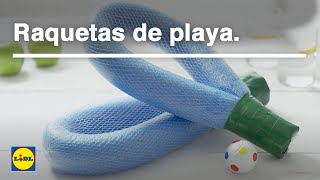 Cómo Hacer Raquetas de Playa 🏸🏖  Manualidades Infantiles  Lidl España [upl. by Yruok456]