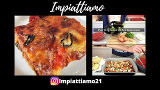 Parmigiana di Melanzane  Ricetta Facile Originale Melanzane Fritte  Impiattiamo S1 p5 [upl. by Llednil486]