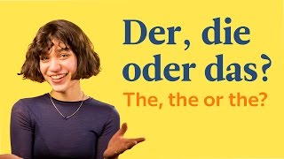 Der Die Oder Das  German Articles  German In 60 Seconds [upl. by Cadal]