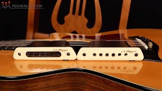 LR Baggs M1 Active and M80 Acoustic Guitar Pickup Demo from Peghead Nation [upl. by Perri]