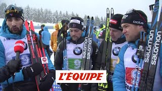 Biathlon  CM H  «La France ne gagne que dans des conditions stables» [upl. by Dareece]