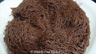 Ragi Idiyappam RecipeRagi Nool Puttu RecipeIdiyappam Recipe in Tamil  Appam Recipe [upl. by Ykcul]