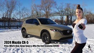 2024 Mazda CX5 Review Price Features amp Why The Fuel Economy SUCKS [upl. by Clawson633]