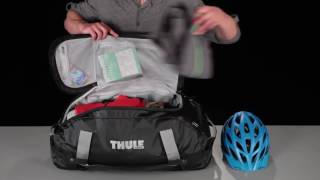 Thule Chasm duffel bag size comparison amp features [upl. by Senoj]