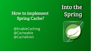 Implementing Spring Cache [upl. by Tnarg]