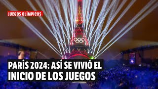 Iniciaron los Juegos Olímpicos de 2024 en París con una épica e histórica ceremonia  El Espectador [upl. by Enylekcaj]