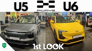 Aiways U5 and U6  First Look [upl. by Idissac]