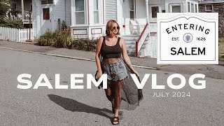 salem massachusetts vlogjuly 2024 [upl. by Mimajneb603]